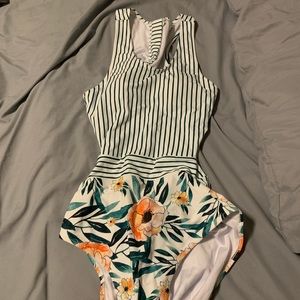 Online bought bathing suit one piece